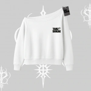 Cafe - Butik - Galeri vb işyerlerine  Kadın KAYIK YAKA Sweatshirt