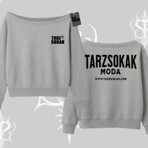 Cafe - Butik - Galeri vb işyerlerine  Kadın KAYIK YAKA Sweatshirt