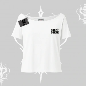 Cafe - Butik - Galeri vb işyerlerine  Kadın KAYIK YAKA T-shirt