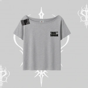 Cafe - Butik - Galeri vb işyerlerine  Kadın KAYIK YAKA T-shirt