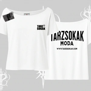 Cafe - Butik - Galeri vb işyerlerine  Kadın KAYIK YAKA T-shirt