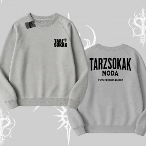 Cafe - Butik - Galeri vb işyerlerine  UNİSEX Biskilet Sweatshirt