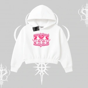 Candyland Yazılı Sevimli Kedi Baskılı Babby Tee Tshirt