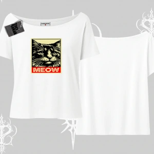 Candyland Yazılı Sevimli Kedi Baskılı Biskilet Sweatshirt