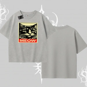 Candyland Yazılı Sevimli Kedi Baskılı Biskilet Sweatshirt