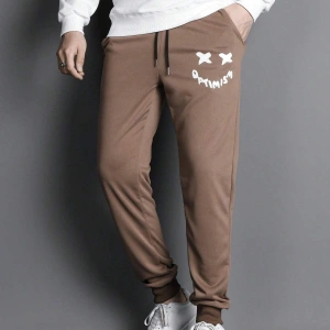 Cartoon Graphic Drawstring Waist Eşofman Altı