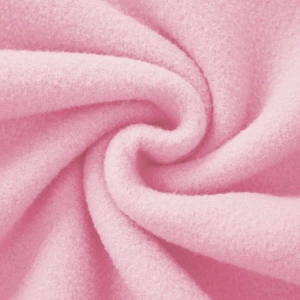 Cartoon & Slogan Graphic Drawstring Lined Hoodie Pembe