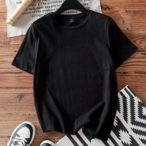 Casual Loose NY Grafik Yuvarlak Yaka Kısa Kollu Tişört Kadınlar İçin, Yaz İçin Uygun