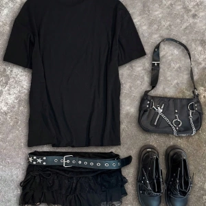 Casual Loose Rock Müzik Dudaklar Grafik Baskılı Yuvarlak Yaka Kısa Kollu Kadın Tişör