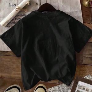 Casual Loose Vintage Araba Grafik Yuvarlak Yaka Kısa Kollu Kadın Tişörtü, Yaz İçin U