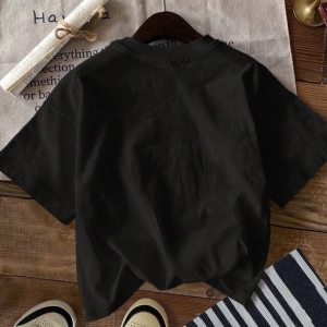 Casual Minimalist Leopar Desenli Fiyonk Dekor Yuvarlak Yaka Kısa Kollu Fitted Kırpıl
