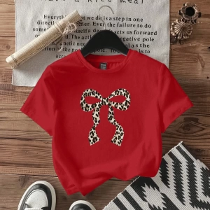 Casual Minimalist NYC Grafik Baskılı Mürettebat Yaka Kısa Kollu Kırpılmış Dar Ke