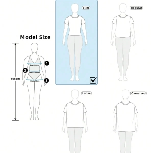 Casual Minimalist NYC Grafik Baskılı Mürettebat Yaka Kısa Kollu Kırpılmış Dar Ke