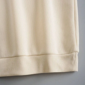 Çiçek Desenli Termal Astarlı Sweat Bej