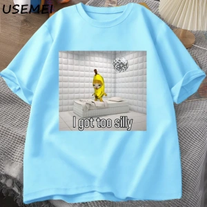Çok Aptal Var T Shirt Uyandırma Yasası Aptal Ağlayan Muz Üzgün Kedi Meme T-shirt Erkek Komik  2996
