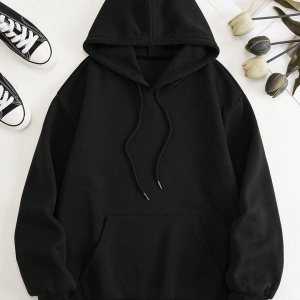 Coke serisi Skeleton Print Zip Up Thermal Lined Drawstring Hoodie