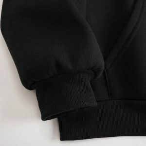 Coke serisi Skeleton Print Zip Up Thermal Lined Drawstring Hoodie