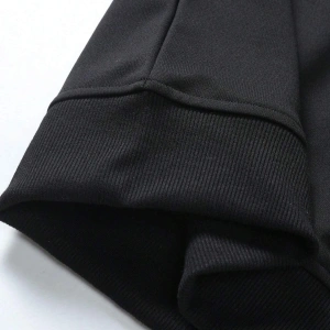 Coko serisi NITAGUT Slogan & Skull Print Drop Shoulder Sweatshirt