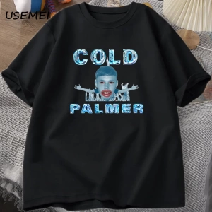Cold Palmer Meme Graphic T-shirts for Men Causal Cotton Short Sleeve Tshirt Cole Palmer Poste 2957