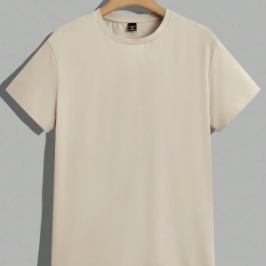 Contour Line Casual Baskılı Erkek Standart Beden Tişört Takımı