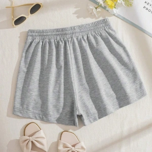 Coolane Butterfly & Letter Graphic Drawstring Waist Şort