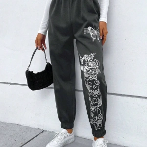 Coolane Butterfly & Skull Print 4 Mevsim Eşofman