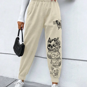 Coolane Butterfly & Skull Print 4 Mevsim Eşofman