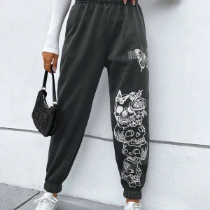 Coolane Butterfly & Skull Print 4 Mevsim Eşofman