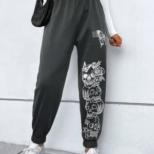 Coolane Butterfly & Skull Print 4 Mevsim Eşofman