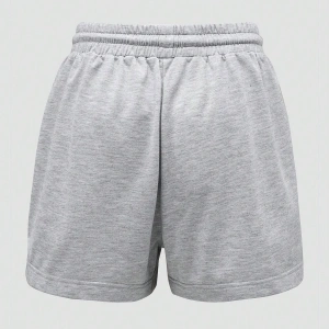 Coolane Cartoon & Letter Graphic Drawstring Waist Şort