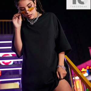 Coolane Düşük Omuz Harfli ve Kanatlı Oversize Tişört