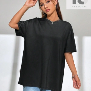 Coolane Figürlü ve Sloganlı Grafik Düşük Omuzlu Tişört