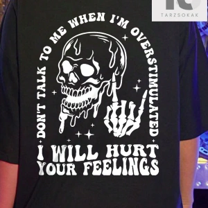 Coolane Kafatası ve Slogan Grafikli Düşük Omuzlu Tişört