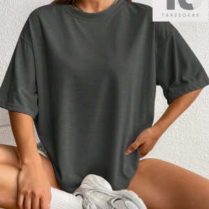 Coolane Karikatür Mektup Baskı Kısa Kollu Tişört