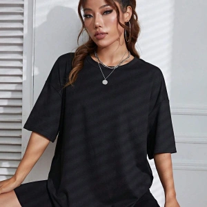 Coolane Kelebek Desenli Baskılı T-shirt