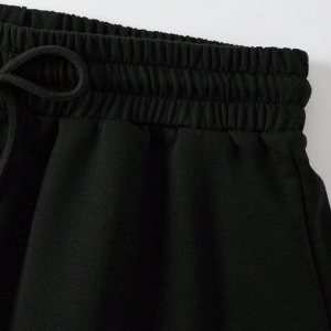 Coolane Letter Graphic Drawstring Waist Şort