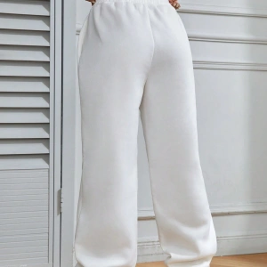 Coolane Letter Graphic Elastic Waist 4 Mevsim Eşofman