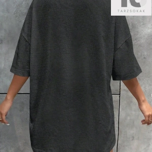 Coolane Yazılı Baskılı Düşük Omuz Tişört