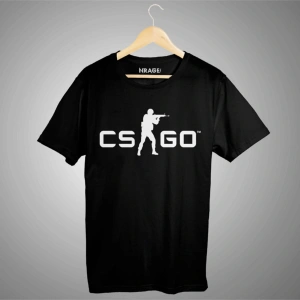 Counter Strike Cs Go Siyah Tişört