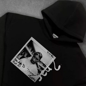 Cupla Unisex 2Pac Sweatshirt Siyah