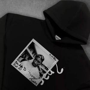 Cupla Unisex 2Pac Sweatshirt Siyah