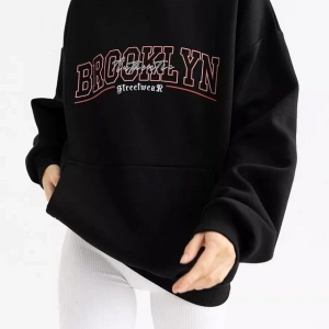 Cupla Unisex Brooklyn Sweatshirt Siyah