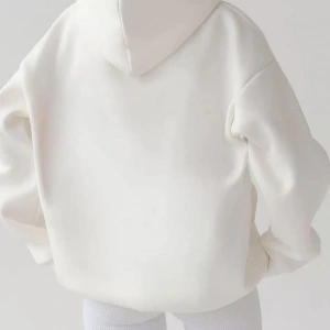 Cupla Unisex Ch!c Sweatshirt Beyaz