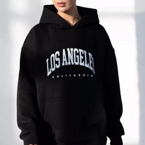 Cupla Unisex Los Angeles Sweatshirt Beyaz