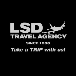 Cupla Unisex LSD Travel Agency Sweatshirt Siyah