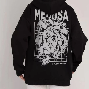 Cupla Unisex Medusa Sweatshirt Beyaz
