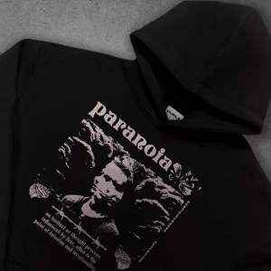 Cupla Unisex Paranoia Sweatshirt Siyah