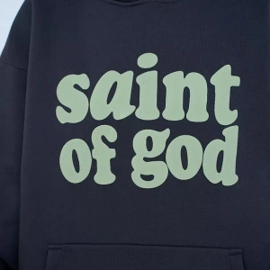 Cupla Unisex Saint of God Sweatshirt Gri