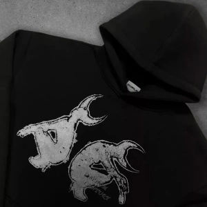 Cupla Unisex Satans Sweatshirt Siyah