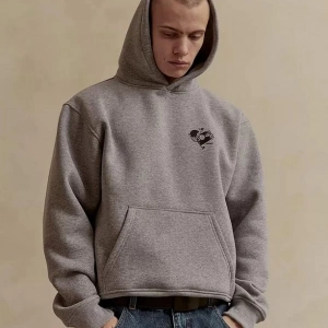Cupla Unisex What a Time To Be Outside Sweatshirt Gri